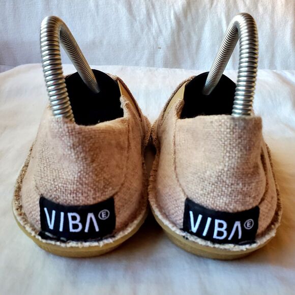 Vibae Viba Zuma Linen Wild Rose Womens Comfort Casual Slip On Shoes Size 38/US 8 - Picture 4 of 11